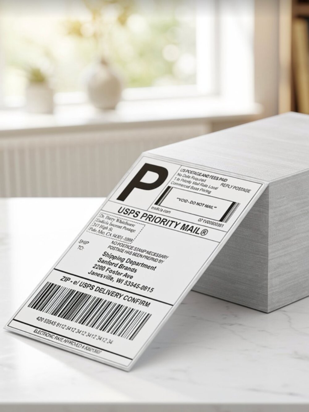 4x6 Shipping Labels Thermal Printer Stickers 1000 Pack